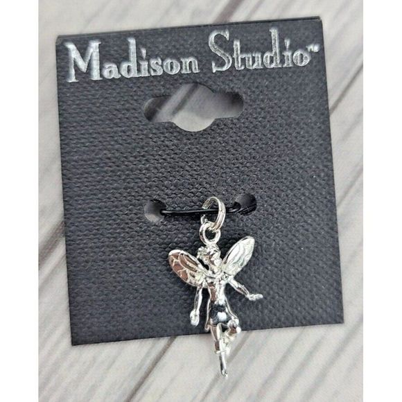 Madison Studio Sterling Silver .925 Disney Tinker Bell Pendant for Necklace - Picture 1 of 5